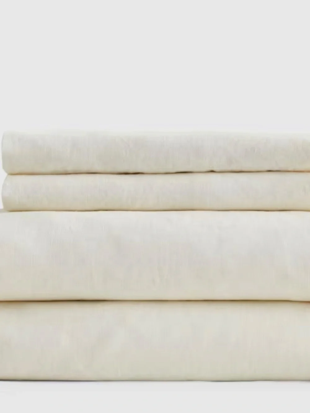 Quince Organic Brushed Cotton Sheet Set - No fitted sheet